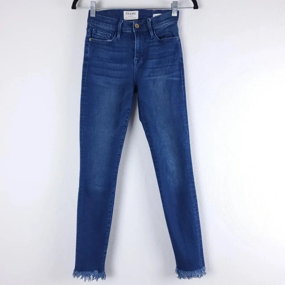 FRAME Le Skinny de Jeanne Crop-Cantine 26
